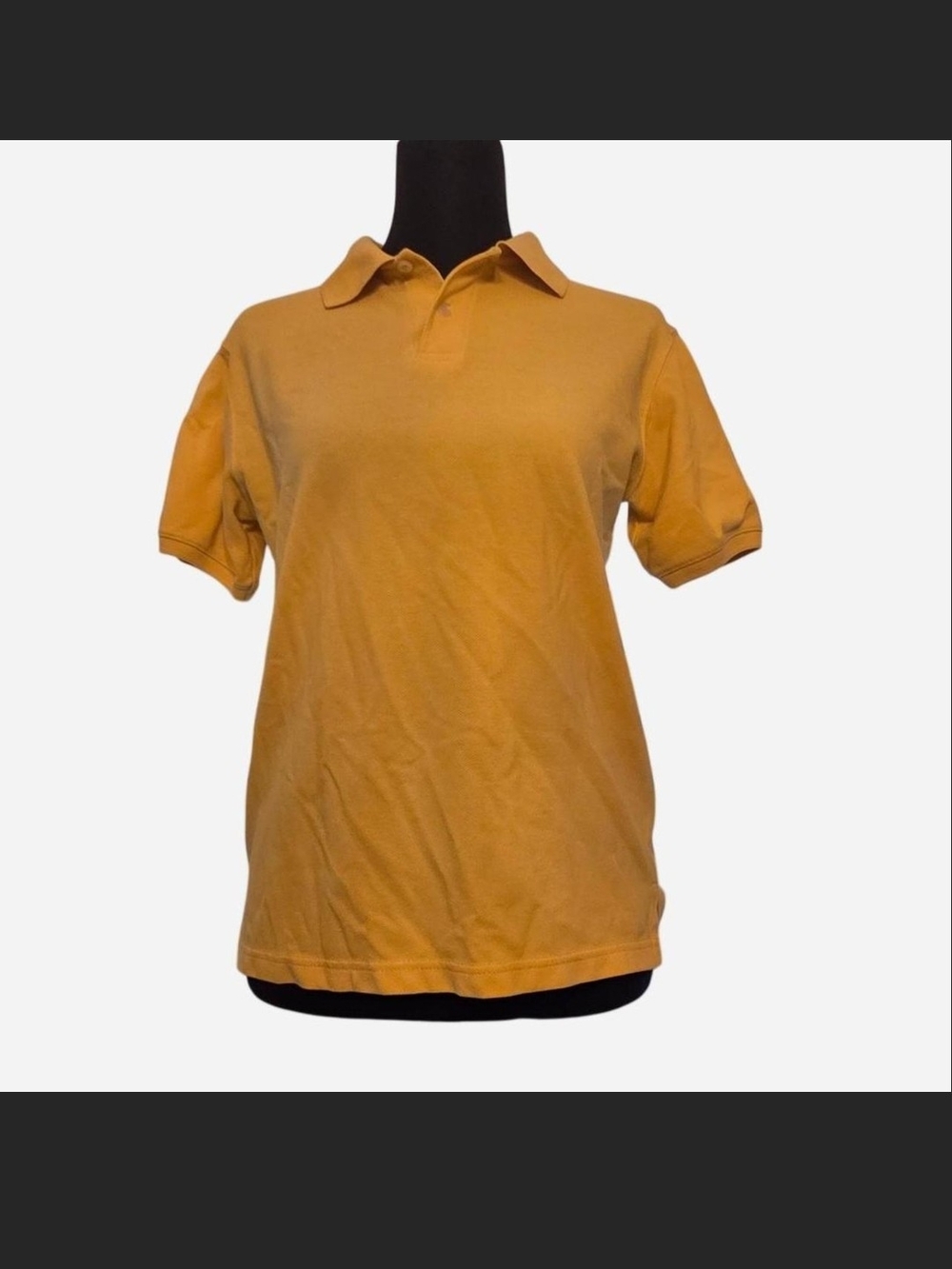 Faded Glory Boys' Yellow Polo Shirt Size L
